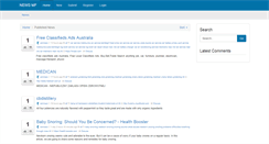 Desktop Screenshot of newsmf.com